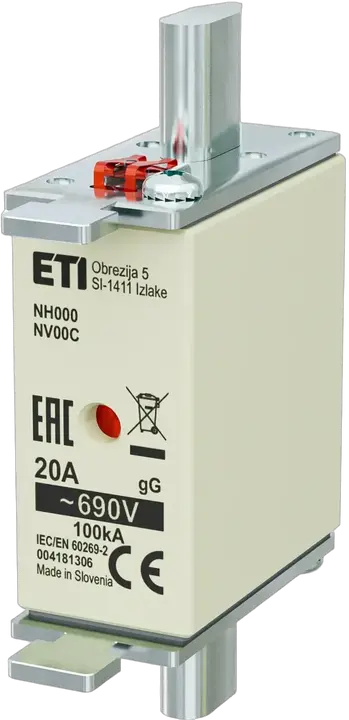 Attēls no NH000 gG 20A/690V