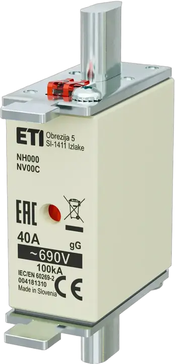 Attēls no NH000 gG 40A/690V