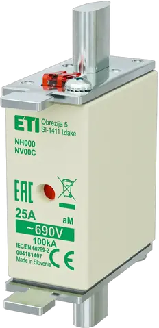 Attēls no NH000 aM 25A/690V