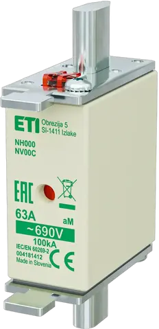 Attēls no NH000 aM 63A/690V