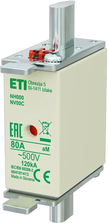 Attēls no NH000 aM 80A/500V