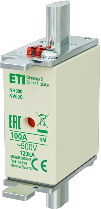 Attēls no NH000 aM 100A/500V