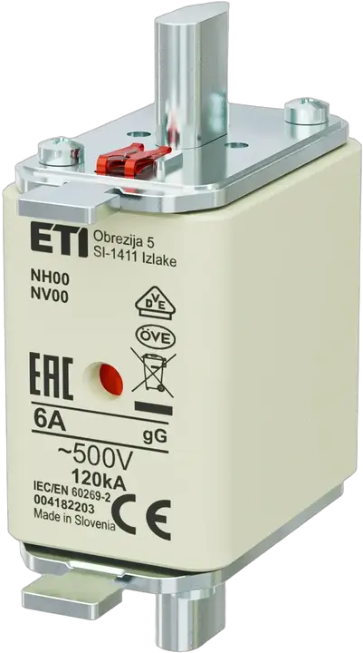 Attēls no NH00 gG 6A/500V
