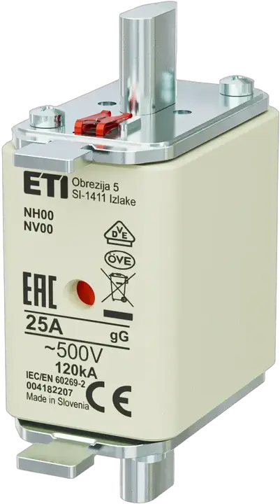 Attēls no NH00 gG 25A/500V
