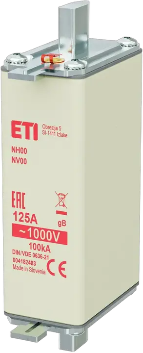 Attēls no NH00/85 gB 125A/1000V
