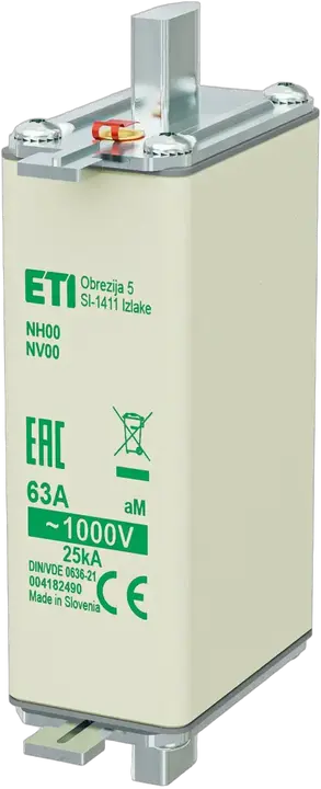 Attēls no NH00/85 aM 63A/1000V