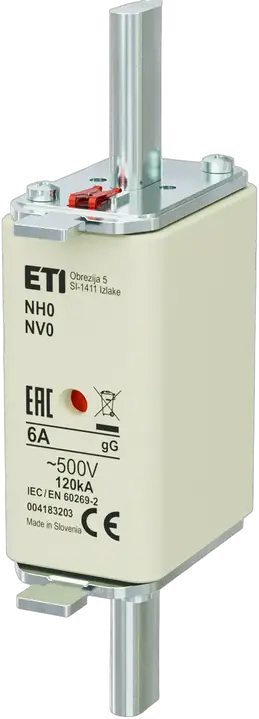 Attēls no NH0 gG 6A/500V