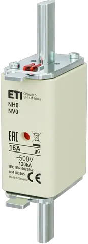 NH0 gG 16A/500V