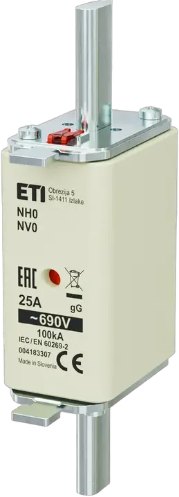 Attēls no NH0 gG 25A/690V