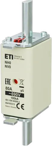 NH0 gG 80A/690V