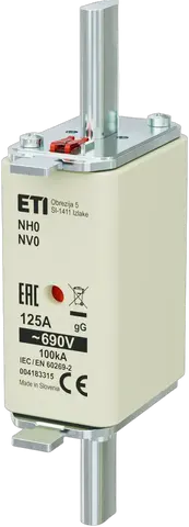 NH0 gG 125A/690V