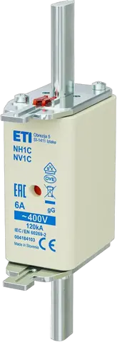 Attēls no NH1C gG 6A/400V