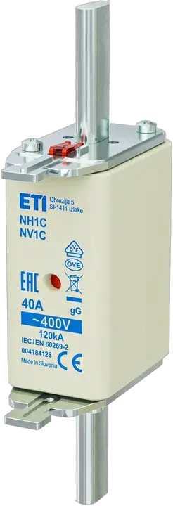 Attēls no NH1C gG 40A/400V korr.