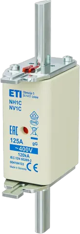 NH1C gG 125A/400V korr.