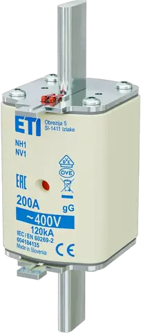 NH1 gG 200A/400V korr.