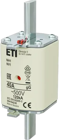 NH1 gG 40A/500V