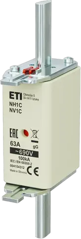 NH1C gG 63A/690V