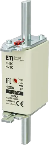NH1C gG 125A/690V