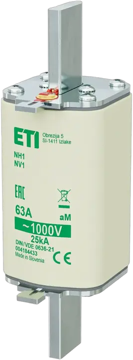 Attēls no NH1/85 aM 63A/1000V