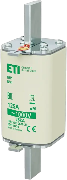 Attēls no NH1/85 aM 125A/1000V