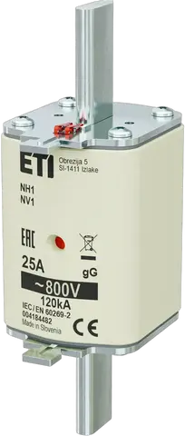 Attēls no NH1 gG 25A/800V