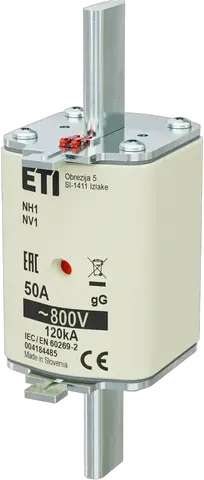 Attēls no NH1 gG 50A/800V