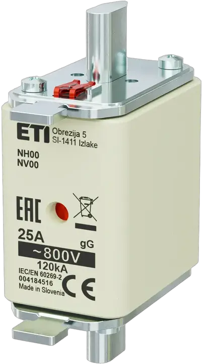 Attēls no NH00 gG 25A/800V