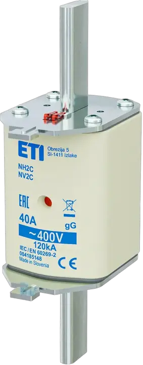 Attēls no NH2C gG 40A/400V korr.