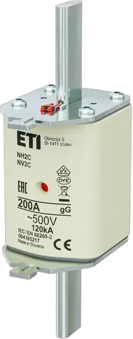 NH2C gG 200A/500V