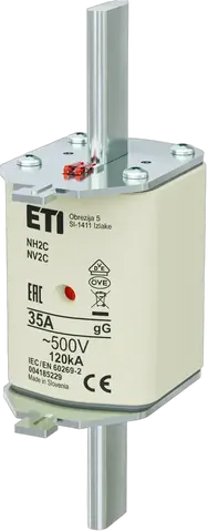 NH2C gG 35A/500V