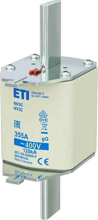 Attēls no NH3C gG 355A/400V korr.