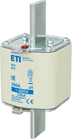 NH3 gG 500A/400V korr.
