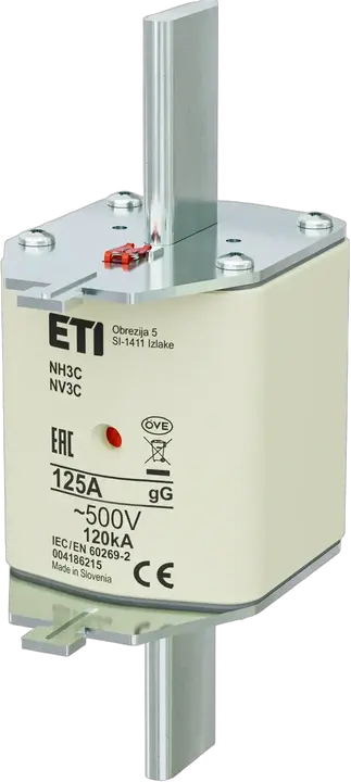 Attēls no NH3C gG 125A/500V