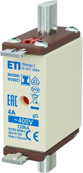 Attēls no NH000/I gG 4A/400V
