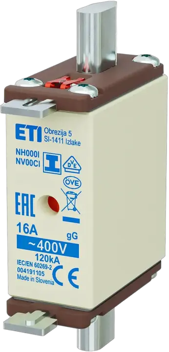 Attēls no NH000/I gG 16A/400V