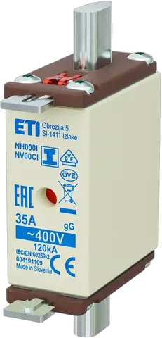 NH000/I gG 35A/400V