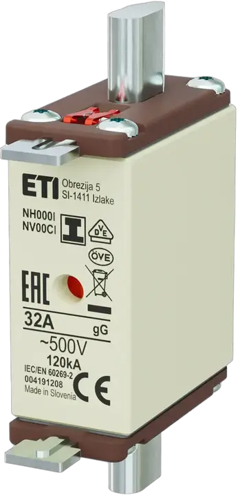 Attēls no NH000/I gG 32A/500V
