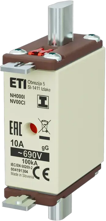 Attēls no NH000/I gG 10A/690V