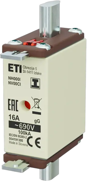 Attēls no NH000/I gG 16A/690V