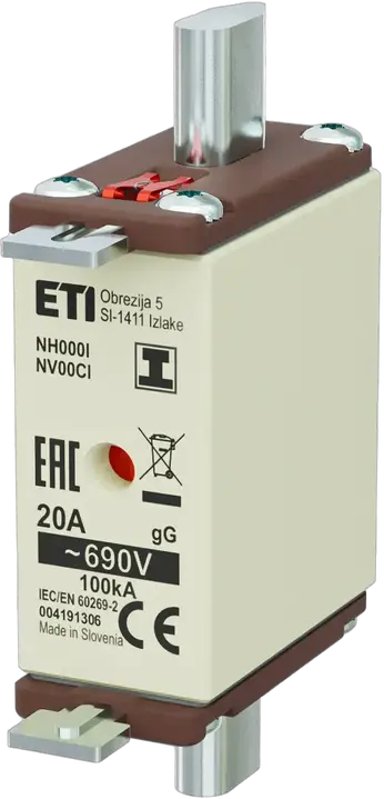 Attēls no NH000/I gG 20A/690V