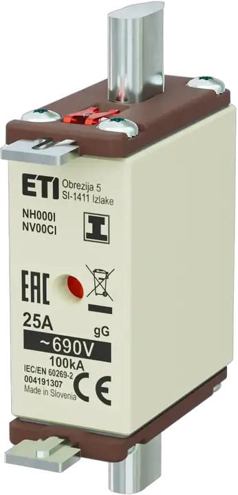 Attēls no NH000/I gG 25A/690V
