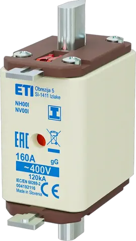 NH00/I gG 160A/400V