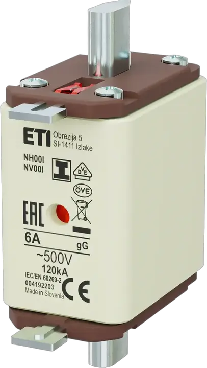 Attēls no NH00/I gG 6A/500V