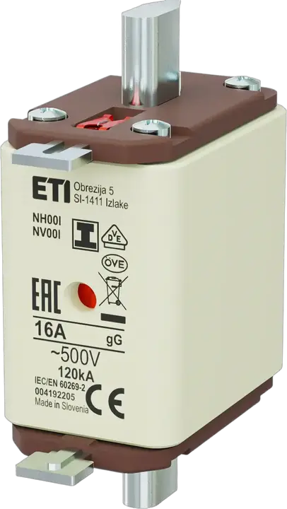 Attēls no NH00/I gG 16A/500V