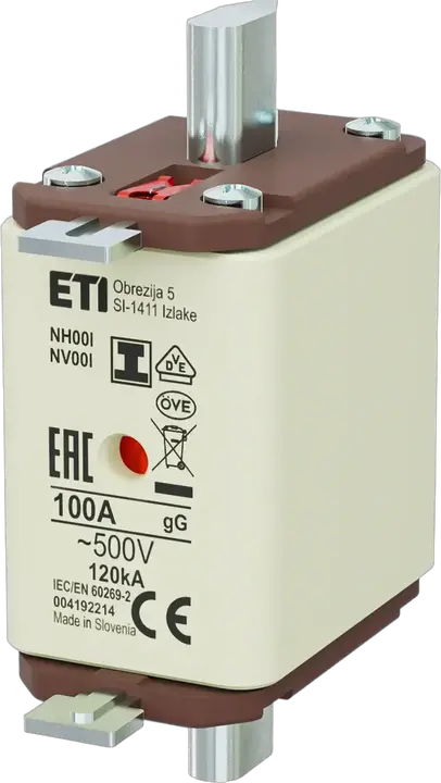Attēls no NH00/I gG 100A/500V