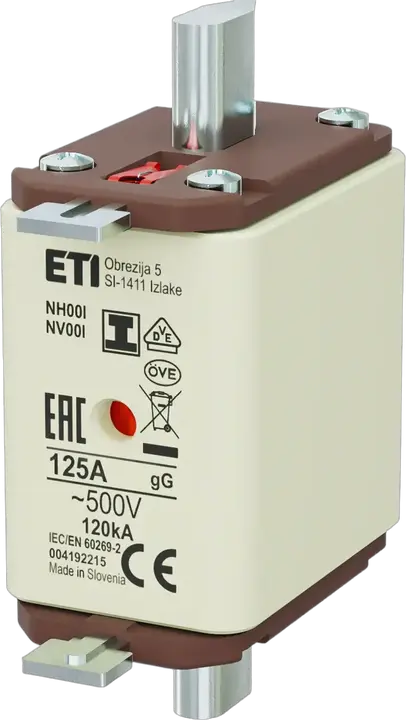 Attēls no NH00/I gG 125A/500V