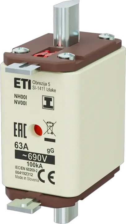 Attēls no NH00/I gG 63A/690V