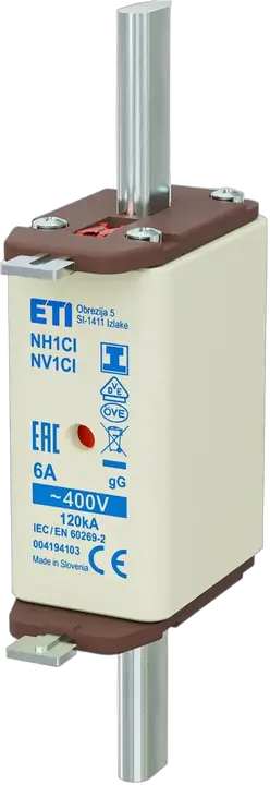 Attēls no NH1C/I gG 6A/400V