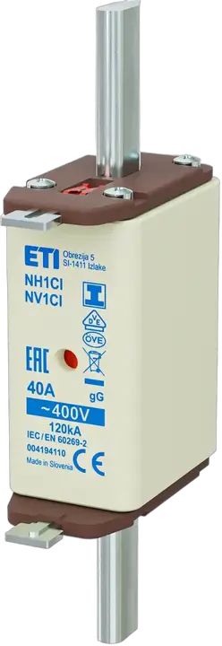 Attēls no NH1C/I gG 40A/400V