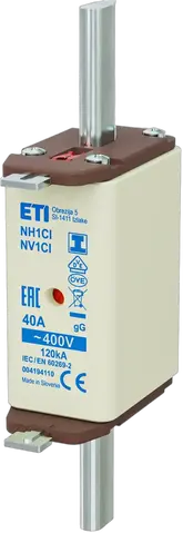 NH1C/I gG 40A/400V